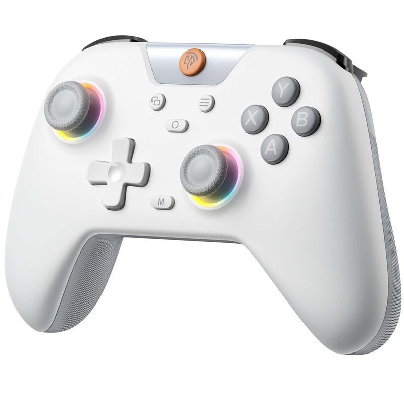 EasySMX X05 Wireless Controller for PC/Android/Steam Deck- Bluetooth Controller Gamepad with Hall Effect Joysticks and Trigger,Turbo,Rumble Vibration and RGB Lighting - Image 1